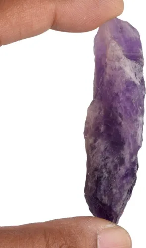 Vista 2 de GEMHUB Piedra suelta de cristal natural natural puro de 129.00 quilates de amatista natural natural, Gema, Amatista violeta brasileña