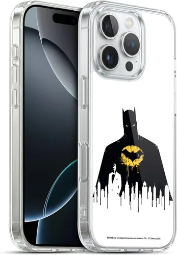 Vista 40 de Head Case Designs Officially Licensed Batman DC Comics Alter Ego Bats Duality Gel Case [Military Grade Protection] Compatible with Apple iPhone 7