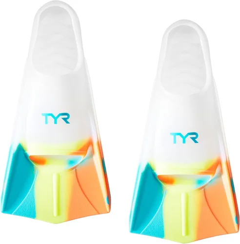 Vista 9 de TYR Stryker Aletas de Natación de Silicona - Equipo de natación para adultos para entrenamiento y carreras