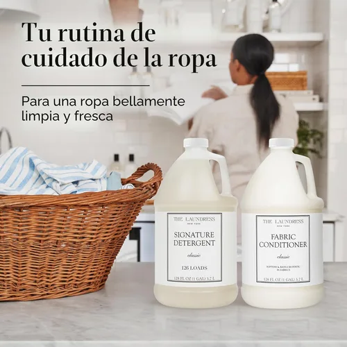 Vista 8 de The Laundress Signature - Detergente para ropa de lujo, aroma clásico, 126