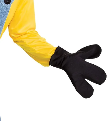 Vista 5 de Disguise Disfraz de Minion Deluxe para adultos, Amarillo