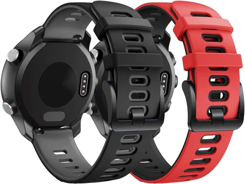 Vista 10 de NotoCity Correas de reloj Vivoactive 5/Vivoactive 3, Galaxy Watch 4/Watch 5/Active 2, correa de repuesto de silicona de 0.787 pulgadas para reloj