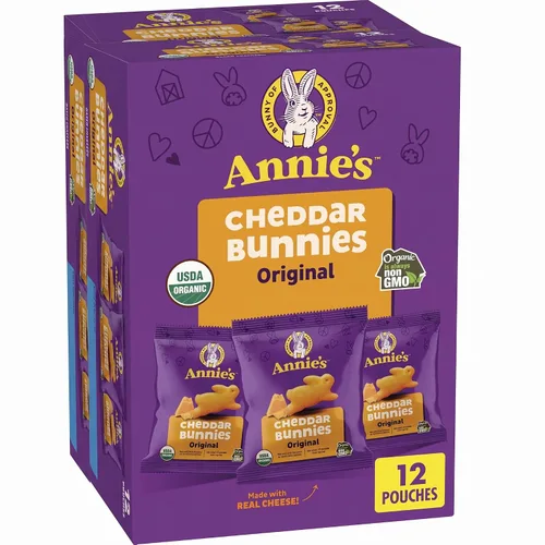 Vista 36 de Annie's Organic Chocolate Bunny Graham Snacks, 7.5 onzas