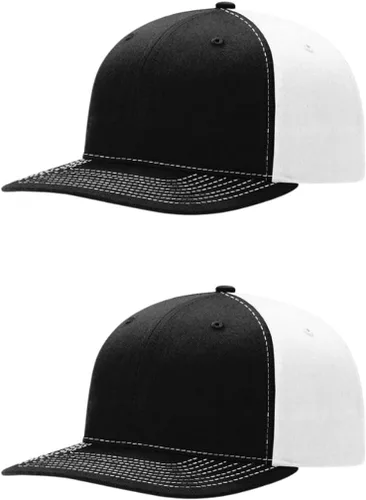 Vista 101 de Richardson 312 Gorra de béisbol ajustable con correa trasera de sarga Paquetes a granel disponibles - Talla única