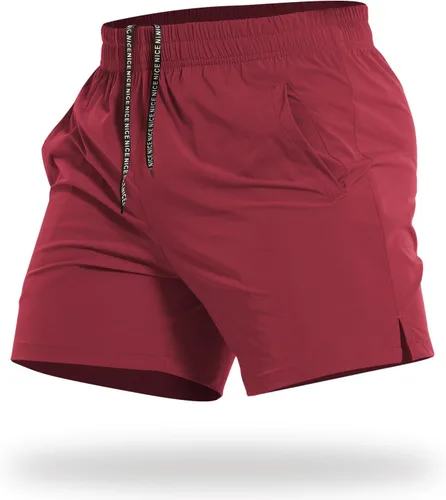 Vista 24 de CANGHPGIN Pantalones cortos deportivos de entrenamiento para hombre de 7 pulgadas / 5 pulgadas, de secado rápido, pantalones cortos de correr