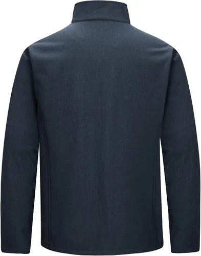Vista 2 de 33,000ft Chaqueta ligera Softshell para hombre, con forro polar, rompevientos, impermeable, suave, para senderismo al aire libre