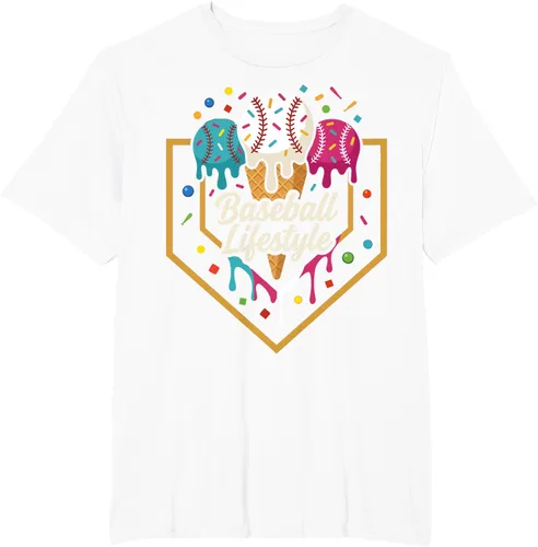 Vista 64 de Baseball Life Style Camiseta