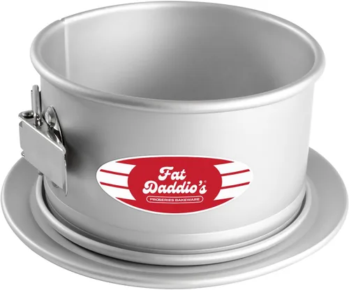 Vista 2 de Fat Daddio's PSF-63 Molde desmontable de aluminio anodizado, 6 x 3 pulgadas