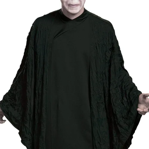 Vista 4 de Disguise Disfraz de Harry Potter Voldemort Deluxe para adultos color negro Negro