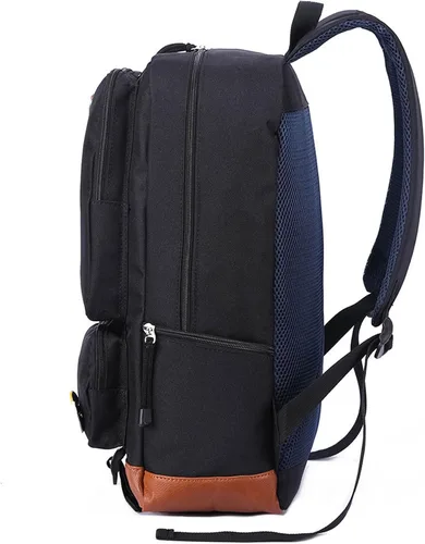 Vista 4 de PaPama Teen Five Nights at Freddy's - Mochila ligera para estudiantes, gran capacidad, bolsa de viaje casual para exteriores, Azul