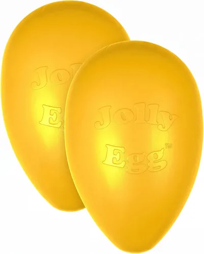 Vista 5 de Jolly Pets Jolly Egg - Juguete masticable de plástico para perros, 8 pulgadas, color morado Púrpura