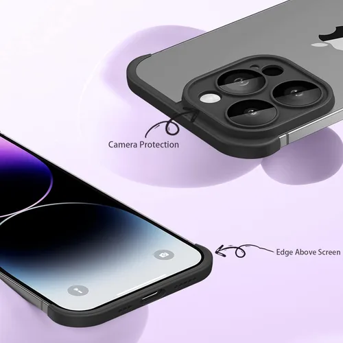 Vista 4 de Losin Funda compatible con iPhone 11, diseño sin bordes, protección de lente de cámara, delgada, ligera, de silicona suave, sin marco, a prueba