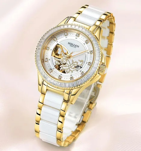 Vista 2 de Automatic Watches for Women, Casual Women's Watch, 3ATM Waterproof Women's Wrist Watches, Ideal Gift for Girls & Adults