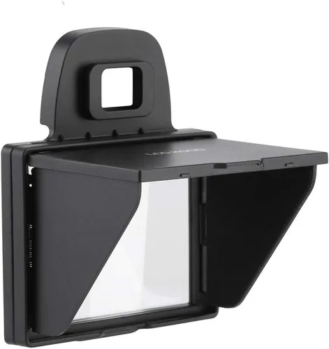 Vista 3 de LCD up Hood Sun Shade Pantalla Cubierta protectora plegable Cámara Monitor Protector para D7100/D7200 DSLR Cámara