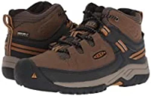 Vista 10 de KEEN Unisex-Child Targhee Mid Height Waterproof Hiking Boots