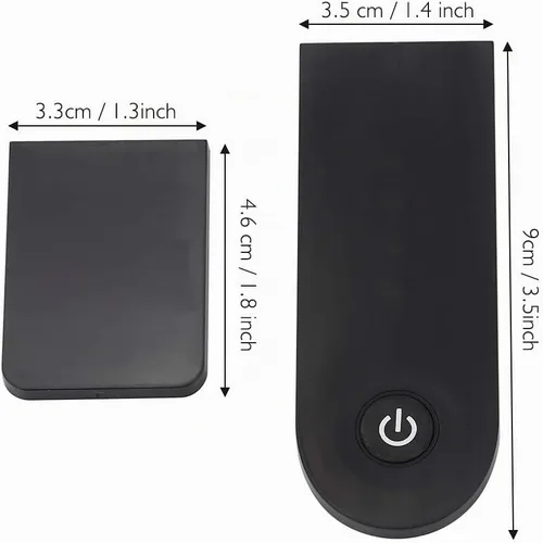 Vista 2 de Qiilu Scooter eléctrico M365 unirse a Aovo pantalla panel cubierta de plástico negro cubierta de repuesto para M365 Scooter eléctrico