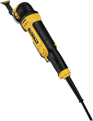 Vista 2 de DEWALT Herramienta Oscilante, 3 Amperios, con Cable, Incluye Hojas para Madera, Papel de Lija y Bolsa de Herramientas (DWE315K)