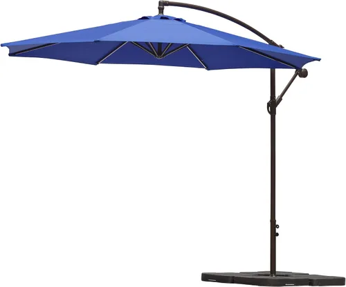 Vista 10 de WestinTrends Julia 10 Ft Cantilever Umbrella Café