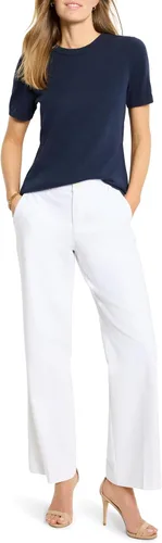 Vista 4 de NIC+ZOE Camiseta de cuello redondo fácil para mujer