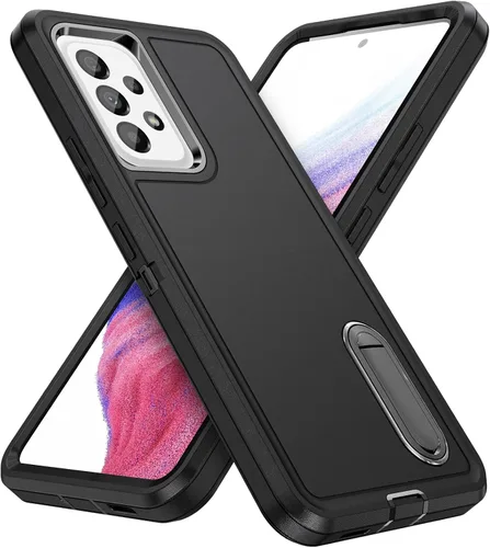 Vista 39 de IDweel Funda rígida para Samsung Galaxy A15 5G de 6.5 pulgadas, resistente a los golpes, antiarañazos, ajuste delgado, ligera, duradera, con función
