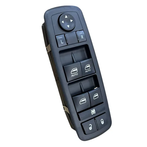 Vista 7 de Interruptor maestro de elevalunas eléctrico compatible con Jeep Grand Cherokee 2011 2012 2013 Dodge Durango 2011-2013 Reemplazar OEM # 68030823AE
