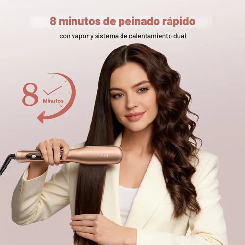 Vista 7 de Steamline Pro 3 en 1, color naranja óxido