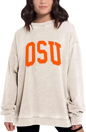 Vista 48 de chicka-d NCAA Burnout - Sudadera de forro polar para mujer