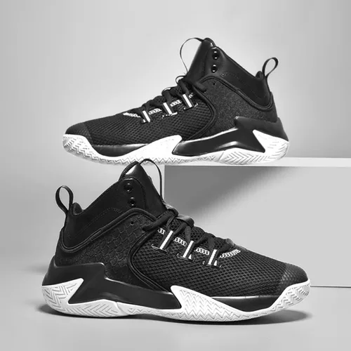Vista 4 de PTYIBO Zapatos de Streetball para hombre y mujer antideslizantes para mujeres y hombres para correr