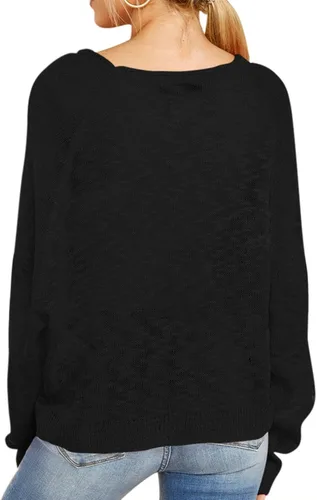 Vista 2 de COCOLEGGINGS - Suéter de manga larga con cuello redondo, para mujer