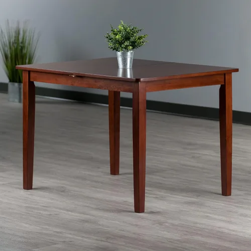 Vista 4 de Winsome Darren Mesa de comedor extensible, para comedor, 29 pulgadas, nogal