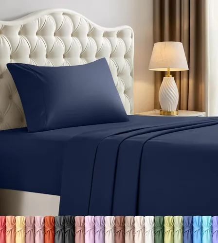 Vista 108 de Utopia Bedding - Juego de sábanas de microfibra cepillada, resistente al encogimiento y a la decoloración, de fácil cuidado, 3 piezas, tamaño Beige