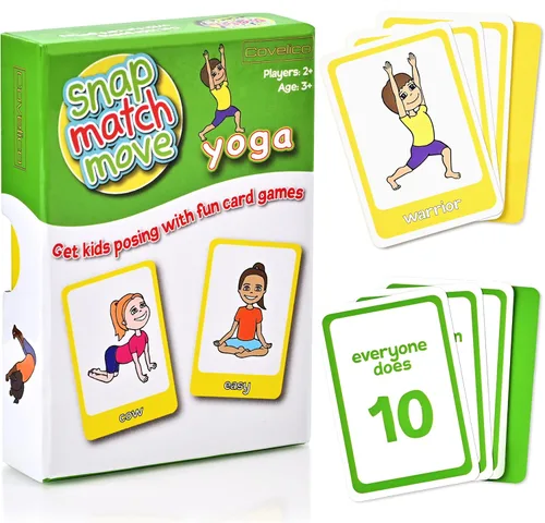 Vista 8 de Tarjetas de movimiento de animales - Juegos activos para niños pequeños y niños, juego a presión, juego y pesca con tarjetas de animales, tarjetas