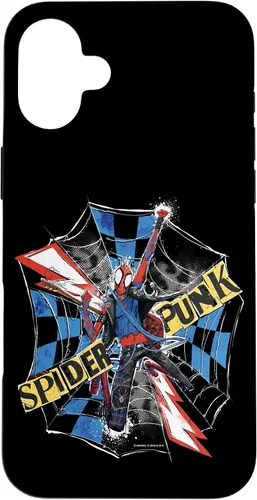 Vista 23 de Marvel Spider-Man: Across The Spider-Verse - Carcasa para iPhone 17, diseño de Spider-Punk