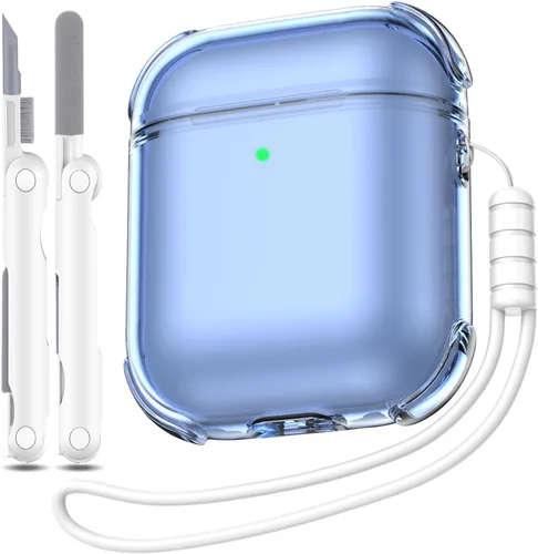 Vista 59 de Funda para Estuche de Airpods Pro de 2ª/1ª Generación, Compatible con Estuche de Airpods Pro de 2ª Gen Puerto de Carga USB C, Funda Suave