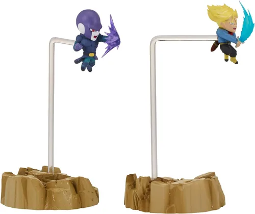 Vista 2 de Dragon Ball Super – Dragon Stars Nano Super Saiyan Future Trunks vs. Hit Figure 2-Pack