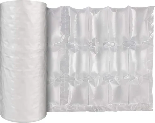 Vista 10 de JZBRAIN Película de cojín de aire 72002 - Rollo de embalaje de bolsas de burbujas de aire, 1 rollo de embalaje de 7.874 in x 3.937 in x 656.2 ft x