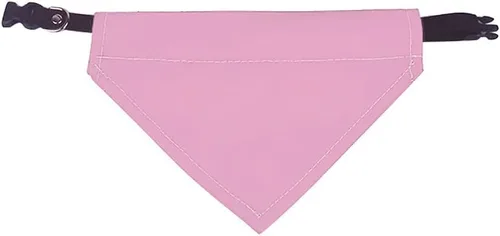 Vista 5 de Muka Bandana de algodón para perro, bufanda de cuello para mascotas, multicolor, negro, S