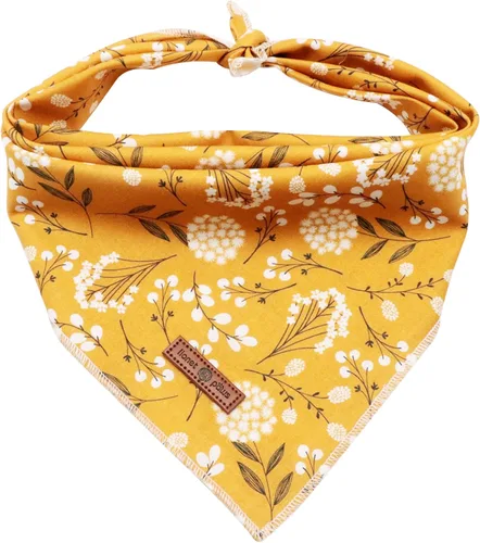 Vista 39 de Lionet Paws Bandana de Acción de Gracias para perro, lavable, de algodón, pañuelo triangular, pañuelo de pavo para perros pequeños, medianos