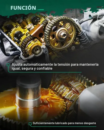 Vista 6 de SCITOO TK4090 Kit de cadena de distribución TK4090 Tensor de cadena de piñón guía de cadena para 1997-2010 para Ford Explorer Sport Trac para Ford