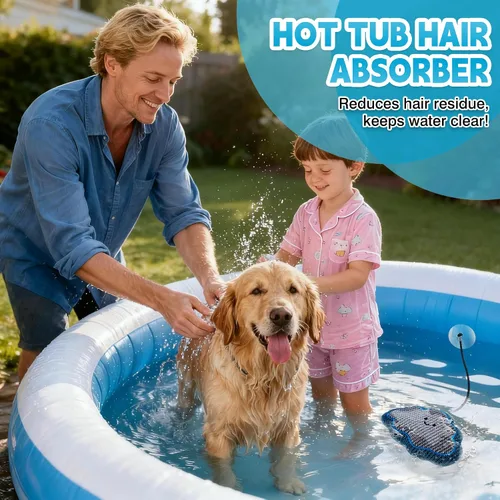 Vista 5 de Cloud - Absorbedor de espuma para bañera de hidromasaje, esponja flotante reutilizable y removedor de aceite con correa opcional, bonita esponja