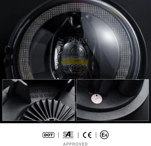 Vista 6 de Xenon - Luces LED de circulación diurna blancas para MINI Cooper R55 Clubman R56 Coupé R57 Convertible R59 Roadster R60 Countryman R61 Paceman