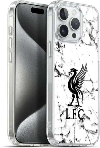 Vista 108 de Oficial LIVERPOOL Football Club 2017/18 Mármol Soft Gel Case para iPhone de Apple 7 Plus/8 PLUS Escudo negro.