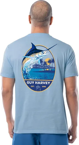 Vista 88 de Guy Harvey Camiseta de manga corta Threadcycled para hombre