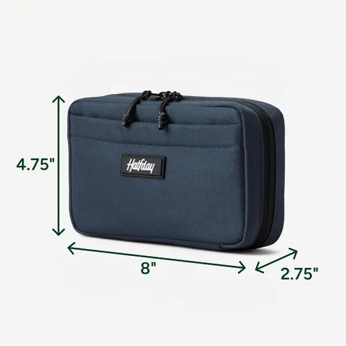 Vista 3 de Halfday Kit organizador Sidekick Tech: estuche resistente a salpicaduras, marino Azul (Marine)