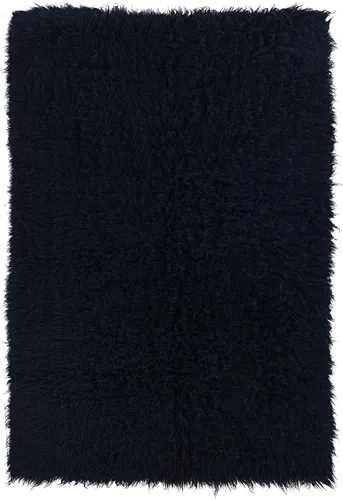Vista 8 de Linon Flokati - Alfombra de 2 pies por 5 pies, 49.38 oz, borgoña