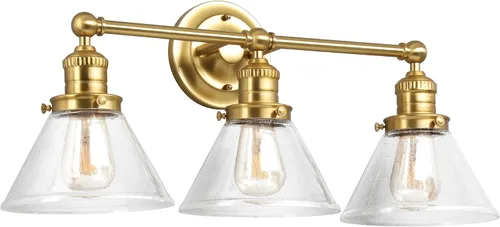 Vista 15 de Design House 519892 Kimball Industrial Farmhouse Luz de Pared Interior de 1 Luz con Pantalla de Metal para Pasillo, Baño, Cocina, Vestíbulo, Pintura