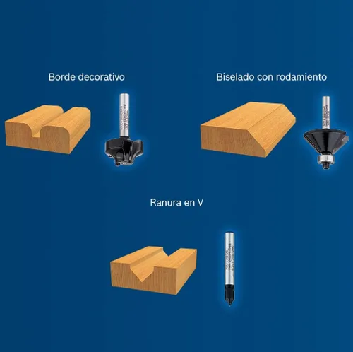 Vista 4 de BOSCH 85601M Broca de corte de templo de 2 flautas con punta de carburo de 1/2 pulgadas x 1-1/2 pulgadas