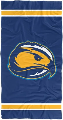 Vista 217 de LOGOVISION Manta Abilene Christian University, 30 x 60 pulgadas, logotipo primario CottonFront/PolyBackBeachTowel