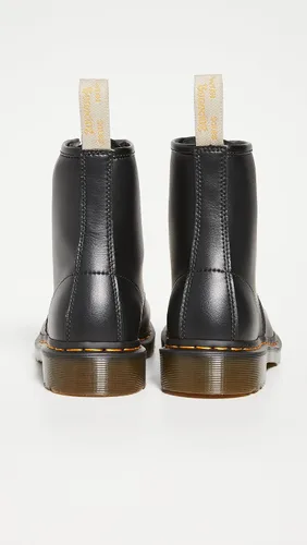 Vista 5 de Dr. Martens Botas de moda veganas 1460 para hombre, Amarillo, rojo