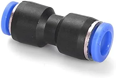 Vista 8 de Empuje para conectar accesorios, 10 piezas de conector rápido de línea de aire, kit de accesorios neumáticos de plástico de liberación rápida